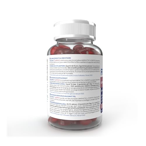 ARKOPHARMA - FORCAPIL® Croissance des cheveux - Vitamines capillaires - Cheveux et ongles - Force - Vitalité - Brillance