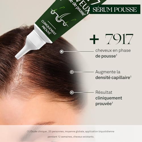 Luxéol Sérum Pousse Cheveux Réactive La Pousse Des Cheveux Existantes & En Manque De Densité Extrait De Pousse De Pois H