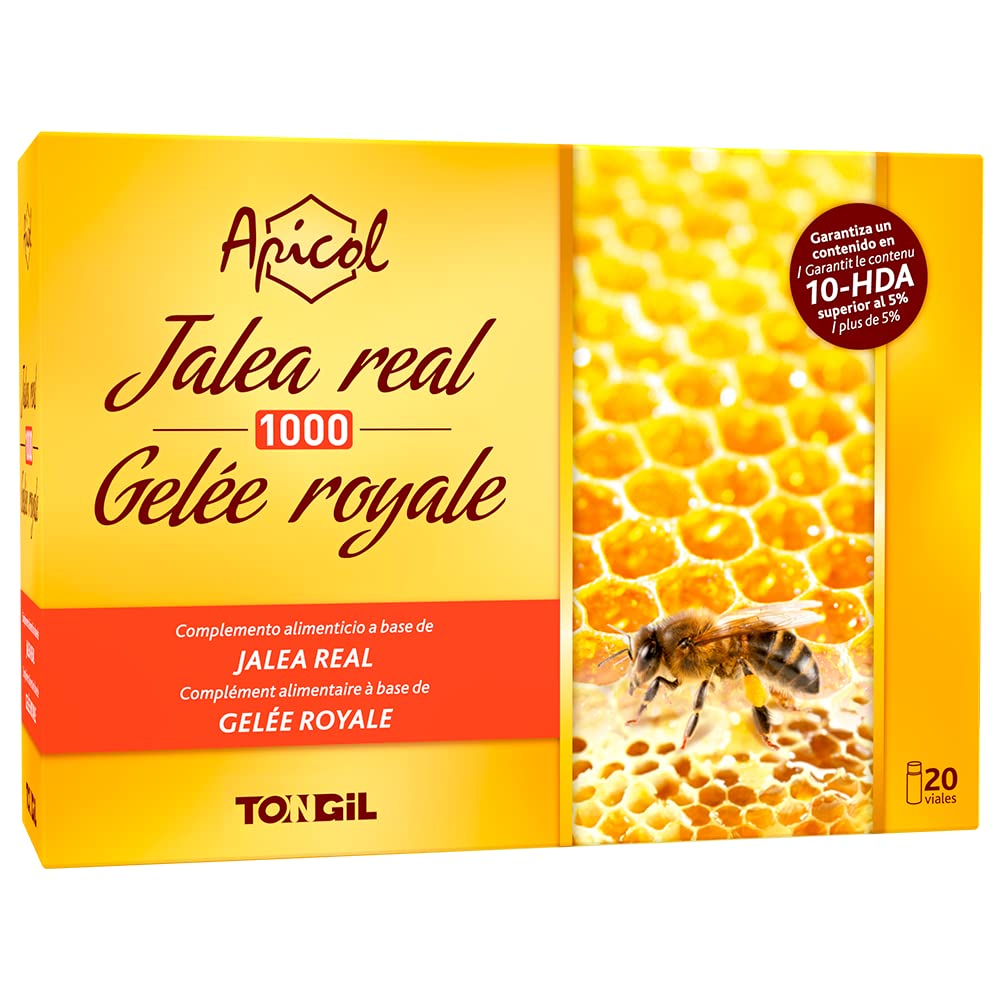 Api-Nature Gelée Royale Lyophilisée 20 x 1000 mg - 5% Min 10-HDA, Fraîcheur Garantie, Anti-Age & Énergie Naturelle