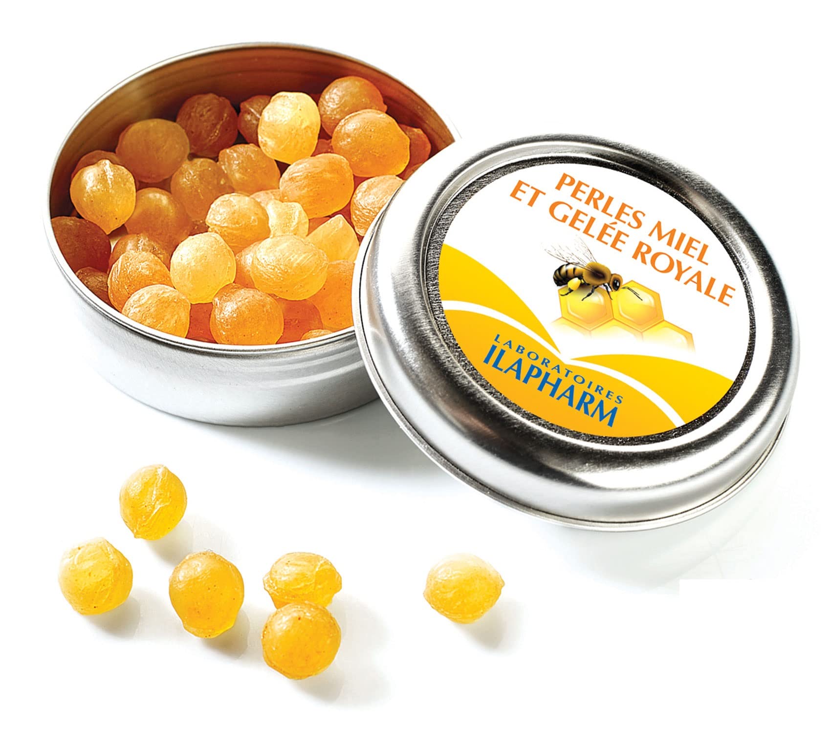 LABORATOIRES ILAPHARM Perles Miel et Gelée Royale Geo Douceurs pour la gorge 50 g